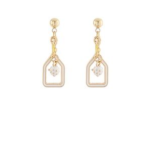 Color Pickleball Drop Earrings